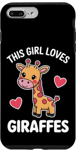 This Girl Loves Giraffes Case for iPhone 7 Plus/8 Plus