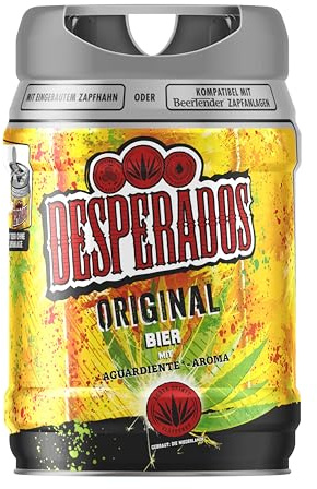 DesperadosTequila Fass Draught Keg 5l Einweg, 6er Pack