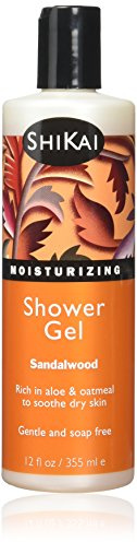 Shikai Products Shower Gel, Sandalwood, 12 Ounce