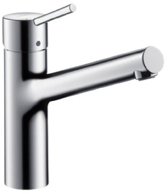 Hansgrohe - Robinet mitigeur d'évier - Hansgrohe TALIS S Mitigeur évier Aspect acier 32851800