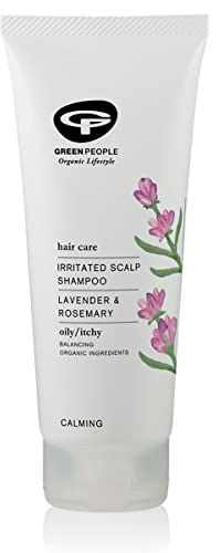 Green People Shampoo für Gereizte Kopfhaut - Beruhigend für juckende Kopfhaut & fettiges Haar - Silikon- und SLS-frei - Bio, Tierversuchsfrei & Vegan - 200ml