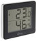 Otio Thermomètre hygromètre noir - écran LCD