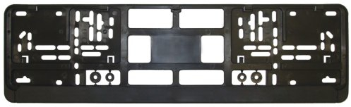 Kurz-Kennzeichenhalter PL 46 (460mm Breite) mit Abnehmbarer Leiste (2 Stück, unbedruckt)