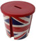 Curver Box Aufbewahrungsbox Behälter mit Deckel Behälter in Union Jack Dekor
