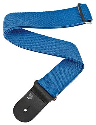 D'Addario Unisex Guitar Strap, Blue, One Size