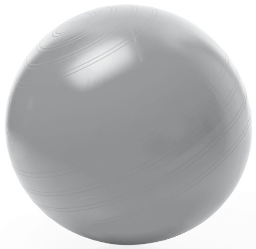 TOGU Gymnastikball Sitzball ABS (Berstsicher), 65 cm, silber