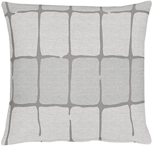 APELT Monte_40x40_88 Kissenhülle, Polyester-Baumwolle, grau, 40 x 40 x 0.5 cm