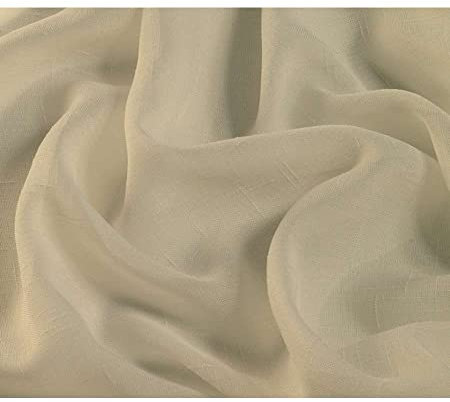 Home Collection TCBUC116/240 Tendina Coppia Boucle, Poliestere, Naturale, 70 x 240 cm, 2 Unità