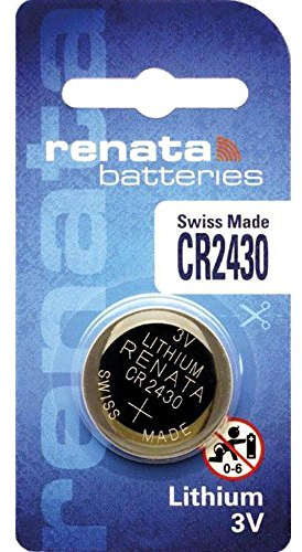 LOT 50 Renata CR2430-50 Single Blister Lithium 3V