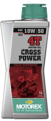 Motorex Synthetic Motor Oil 10W50 Cross Power 4T 1 Liter
