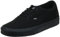 Vans Doheny, Men’s Trainers, Black ((Canvas) Black/Black 186), 8 (42 EU)))