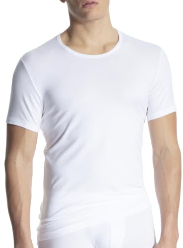 CALIDA Cotton Code T-Shirt Herren | mit Rundhalsausschnitt, glatte Oberfläche