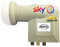 LNB dCSS SCR illuminatore convertitore 16UB CON 2 LEGACY univerasale, per SKyQ con possibilità di collegamento di altri due decoder universali