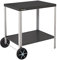 Cook'in garden - Carro para Barbacoa Media S con Encimera - Mueble Auxiliar Portátil con Ruedas - Cocina Exterior - Soporte Ideal para Plancha o Barbacoa - Fácil de Transportar y Guardar - WT032T