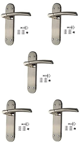 Golden Grace Indiana Latch Door, Duo Finish 5 Sets, 182mm x 45mm