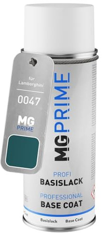 MG PRIME Autolack Spraydose für Lamborghini 0047 Flip Flop Bleu Pearl Basislack Sprühdose 400ml