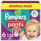 Pampers Premium Protection Nappy Pants Size 6, 132 Nappies, 14kg-19kg, Monthly Pack, With 360° Fit and Ultra-Soft Materials for Our Best Comfort & Protection