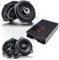 Option Lautsprecher-System kompatibel mit diversen BMW Fahrzeugen (Plug & Play), passend für Fahrzeuge mit Standard-Soundsystem ab Werk, 4-Kanal-DSP-Verstärker, Frontsystem und Untersitzsubwoofer