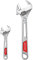 MAXPOWER 2Pcs Adjustable Spanner Set, Heavy-Duty Plumbing Tools for Plumbers, 6 inch/150mm and 10 inch/250mm