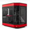 Hyte Y60 Mid Tower Case - Red (E-ATX/M-ATX/M-ITX)