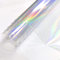 Schillernde transparente Folie Laser Spiegel Regenbogen Transparent PVC Wasserdicht Vinyl Material für Schleifen Schmuckbeutel Herstellung DIY Handwerk (Holographic-B)