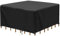 INMUA Housse Table de Jardin Carre, Bache Salon de Jardin Imperméable, Anti-UV, 420D Oxford Tissu Housse de Table Chaise Meubles de Jardin Extérieure (200x200x90cm)