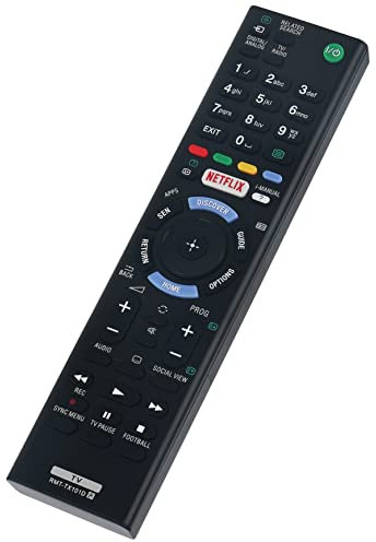 RMT-TX101D VINABTY Ersatzfernbedienung passend für Sony TV Sony TV KDL-40W705C KDL-32W705C KDL-48W705C KDL40W705C KDL32W705C KDL48W705C KDL48W705C