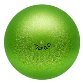 DRUNA Ball für Rhythmische Sportgymnastik 19 cm mit Glitter Indigo