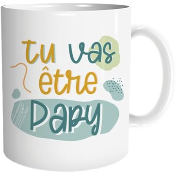 STC - Taza de anuncio de nacimiento - Tu vas a ser abuelo