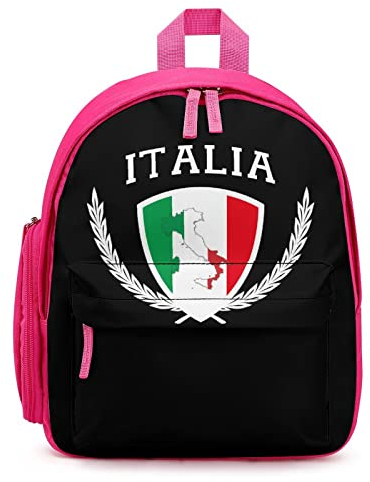 Italia Italien Italienische Karte Flagge Unisex-Rucksack, leichte Laptop-Umhängetasche, lässiger Tagesrucksack, Outdoor-Taschen