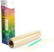 HTVRONT Heat Transfer Vinyl Rolls - 12 x 20ft Cream Iron on Vinyl for Shirts, HTV Vinyl for All Cutting Machines - Easy to Cut & Weed for HTV Heat Transfer Design (Cream)