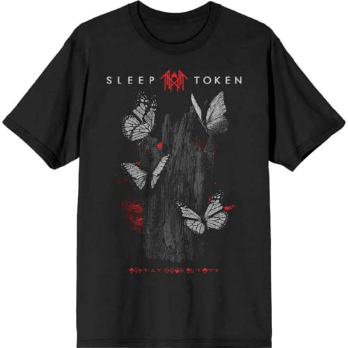 Sleep Token Butterflies Band Logo T Shirt M