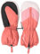 Playshoes Fäustling Unisex Kinder Winter-Handschuhe, Rosa Blockfarben, 4