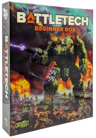 Catalyst Game Labs BattleTech | Beginner Box 40th Anniversary by, Strategy Board Game, for 2 Players and Ages 14+ | Spiel auf Englisch