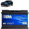 Batteria 70Ah EFB per Renault Kadjar 1.3 1.6 Tce benzina 2015+