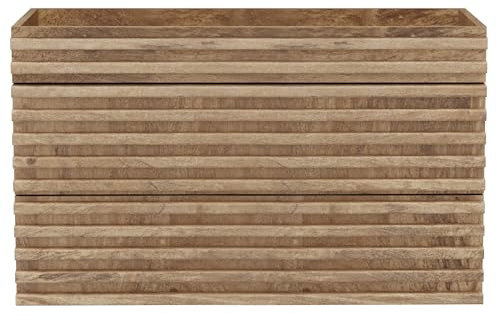 UEV Waschbeckenunterschrank hängend 90cm, Badezimmerschrank mit 2 Schubladen, Soft-Close-System, Unterschranke fürs Bad,Waschplatz, Waschtischunterschrank, Badmöbel für Gäste WC, Natur
