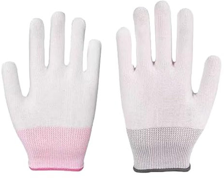 2 Pièces Gants Professionnels Résistants et Bloquant la Chaleur, Gants Contre la Chaleur de Protection pour Grillades Cuisson au Four, Gants Coiffure Anti-Chaleur Convient aux Mains Gauches et Droites