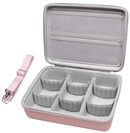 XANAD Tragetasche für 2700+ Tasche Sammelkarten, passend für UNO, SKYJO, Pokemon, Phase 10 Junior, Cards Against Humanity Das lustige Kartenspiel (Rosa)