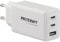Voltcraft UC-2C1A65W01 USB Ladegerät 65 W 1x USB-A, 2X USB-C® Fast Charge, USB PD 3.0 Weiß Innenbereich GaN