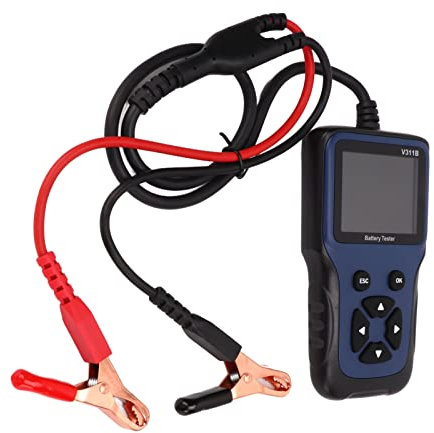 V311B Tester de Batería de Automóvil de 12 V con Pruebas de Modo Múltiple, Impresión USB y Diagnóstico Integral para Automóviles, SUV, Botes y Motocicletas