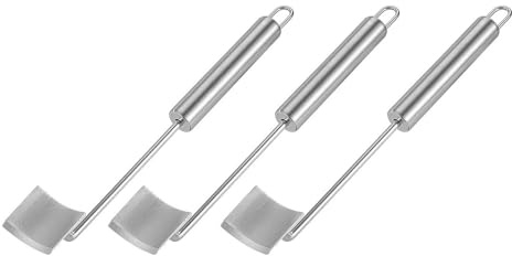 Pocoiau Strumento Manuale Professionale per La Rimozione dei Chicchi Mais in Acciaio Inossidabile da 3 con Impugnatura Comoda La Preparazione Fast Food in Cucina Strumento Spelafili Mais