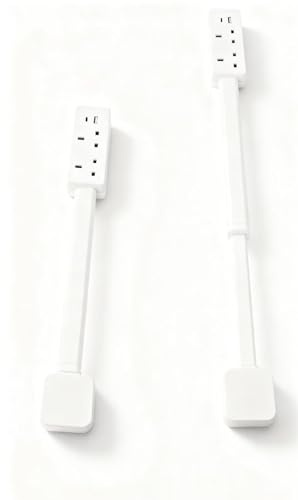 Lingmaoqi Presa rotante scalabile con 2 porte di alimentazione AC, 1 porta USB-C e 1 porta USB-A, adatta per divani, comodini e schienali di divani.