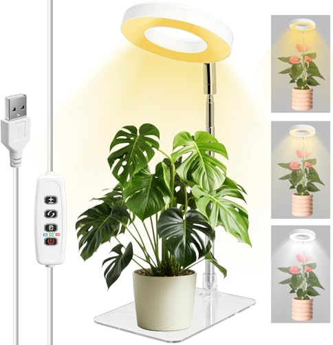 Plant Growing Light, Grow Lights Indoor Full Spectrum LED for Small Plants