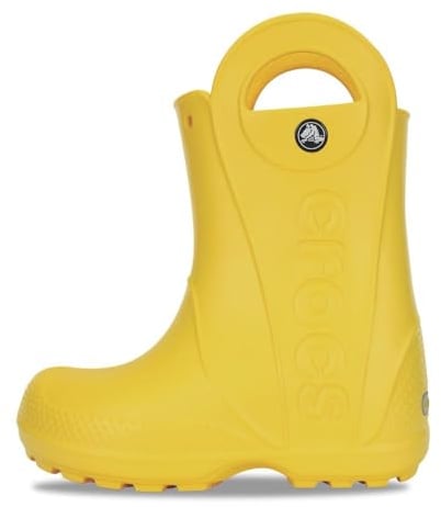 Crocs Unisex Kinder Handle It Rain Bootschuhe, Gelb, 24/25 EU