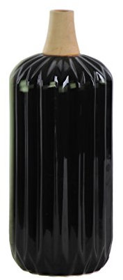 Urban Trends Vase, schwarz, Small