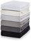 Hometex Premium Textiles Exclusive Boxspringbett Spannbettlaken | Bettlaken für hohe Matratzen | Extra starker Stoff 160 g/m² | Oeko-TEX® Made IN Green | 180-200x200-220 cm - Steghöhe 40 cm - Schwarz