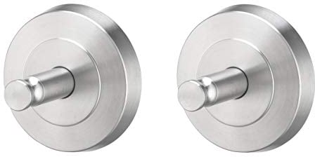 AMARE Handtuchhaken, Silber, Doppelset