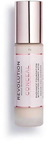 Make-up-Revolution | Verbergen & Hydrat Foundation F3