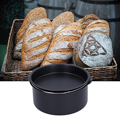 Accessori per friggitrice ad Aria, teglia per Pizza a Cilindro per Torte per pentole a Pressione, friggitrici e forni ad Aria compressa in Cucina (Tre Dimensioni)(7in)
