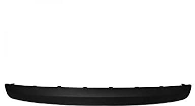 Repiauto - Moulure de pare-choc arrière partie centrale noir compatible avec Peugeot 207 depuis 2006